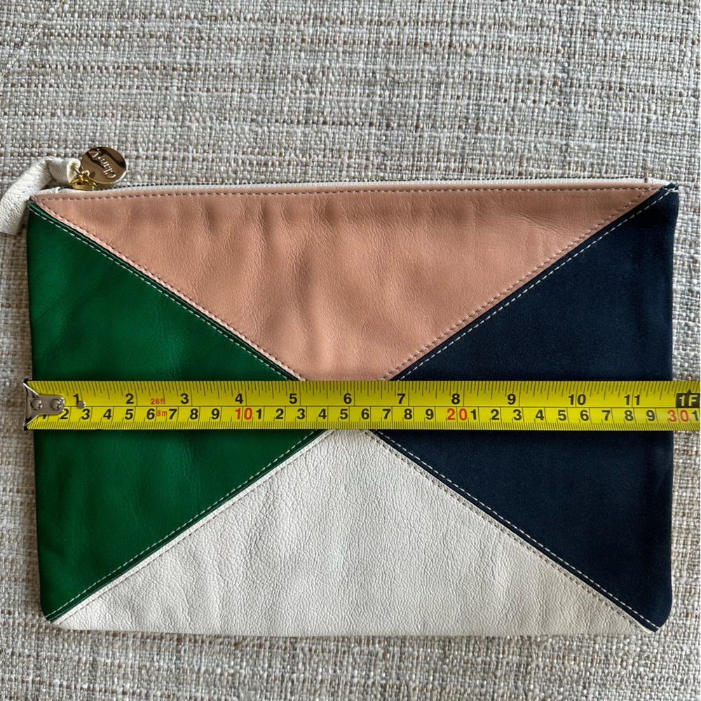Clare V flat leather pouch - Picture 2 of 5